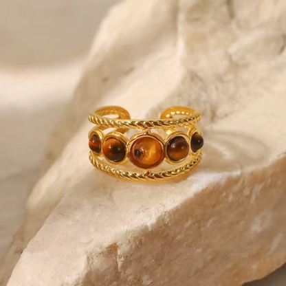 Bague Citrina