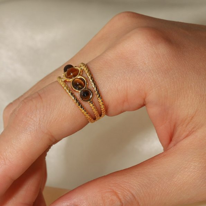 Bague Citrina